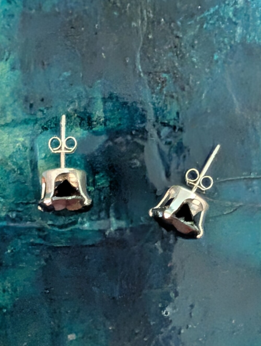 🆕 Geniune 8mm Black Tourmaline Earrings 925 Sterling Silver - Picture 4 of 14